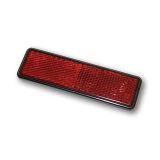 REFLECTOR UNIVERSAL RECTANGULAR. 94X28MM VERMELHO