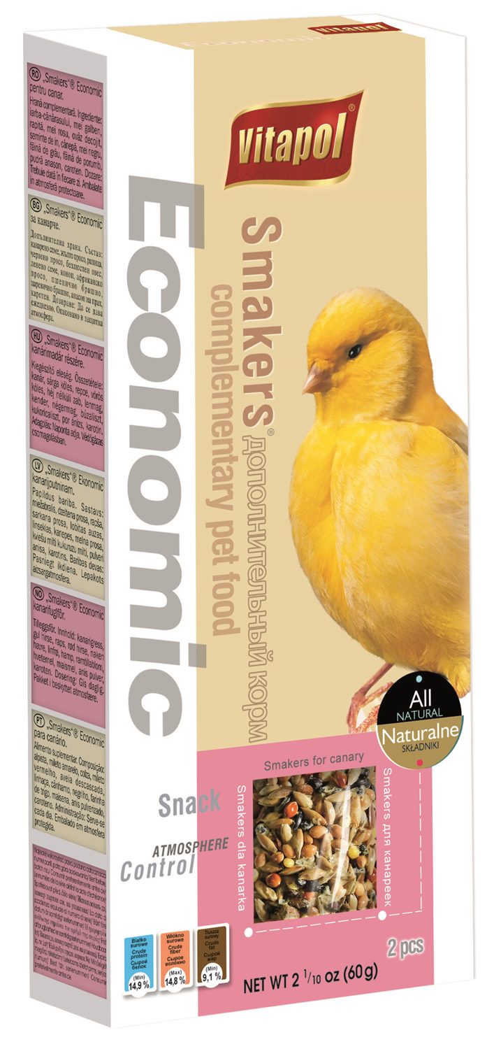 BARRITAS CANARIO NATURAL VITAPOL