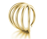 Argola TAVIRA 5 Lisa Gold