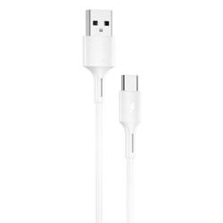 CABO USB-A 2.0 MACHO / USB-C MACHO 3A 1M