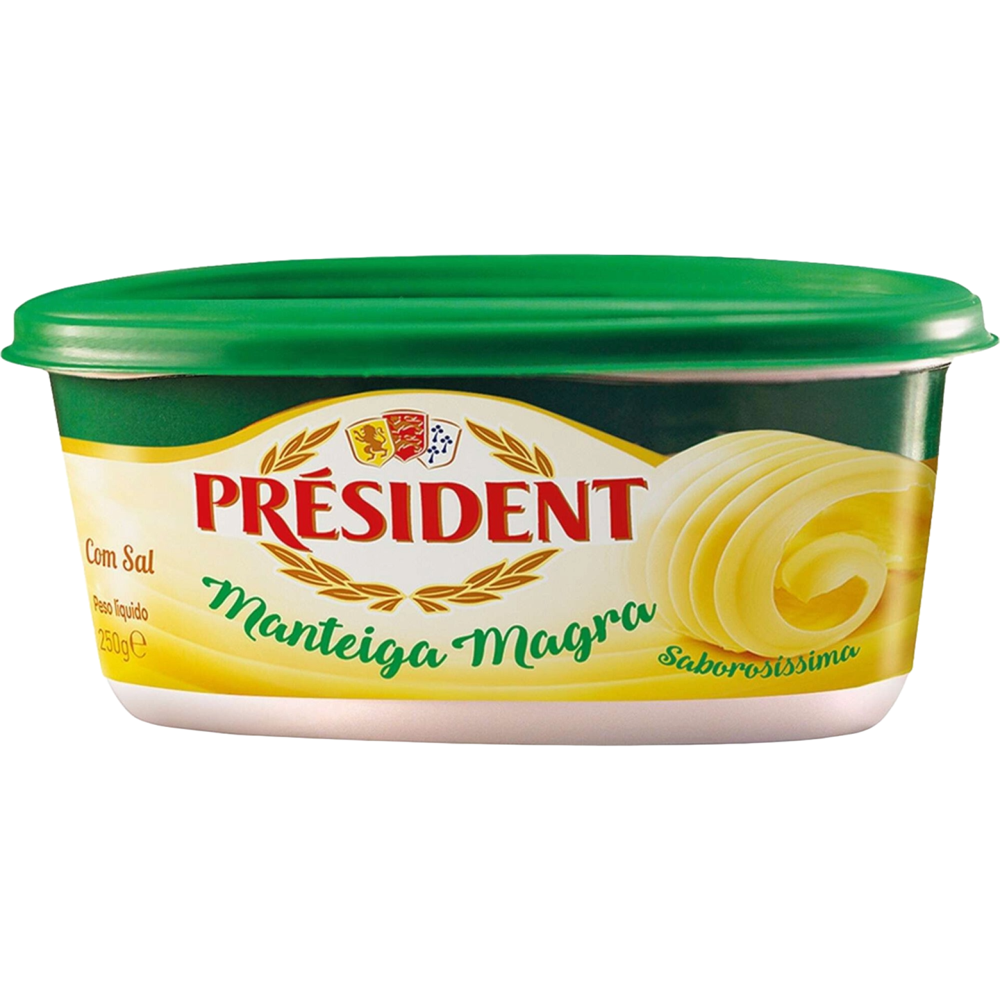 MANTEIGA MAGRA SAL 250GR PRESIDENT