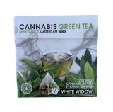 Chá verde cannabis white widow(caixa de 20 saquetas de chá pirâmide)