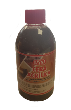 Cera Acrílica Castanha 1/2 Lt Dayna