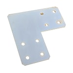 Uniao L 90º para canto Alumínio