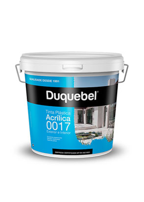 Tinta Plástica Acrílica RAL5565 Verde Brisa 0017 5 Lt Duquebel