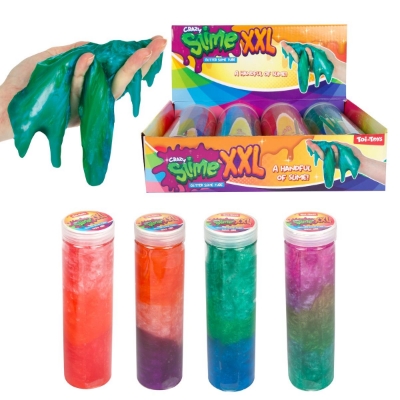 TUBO SLIME GLITTER DIVERTIDO XXL 