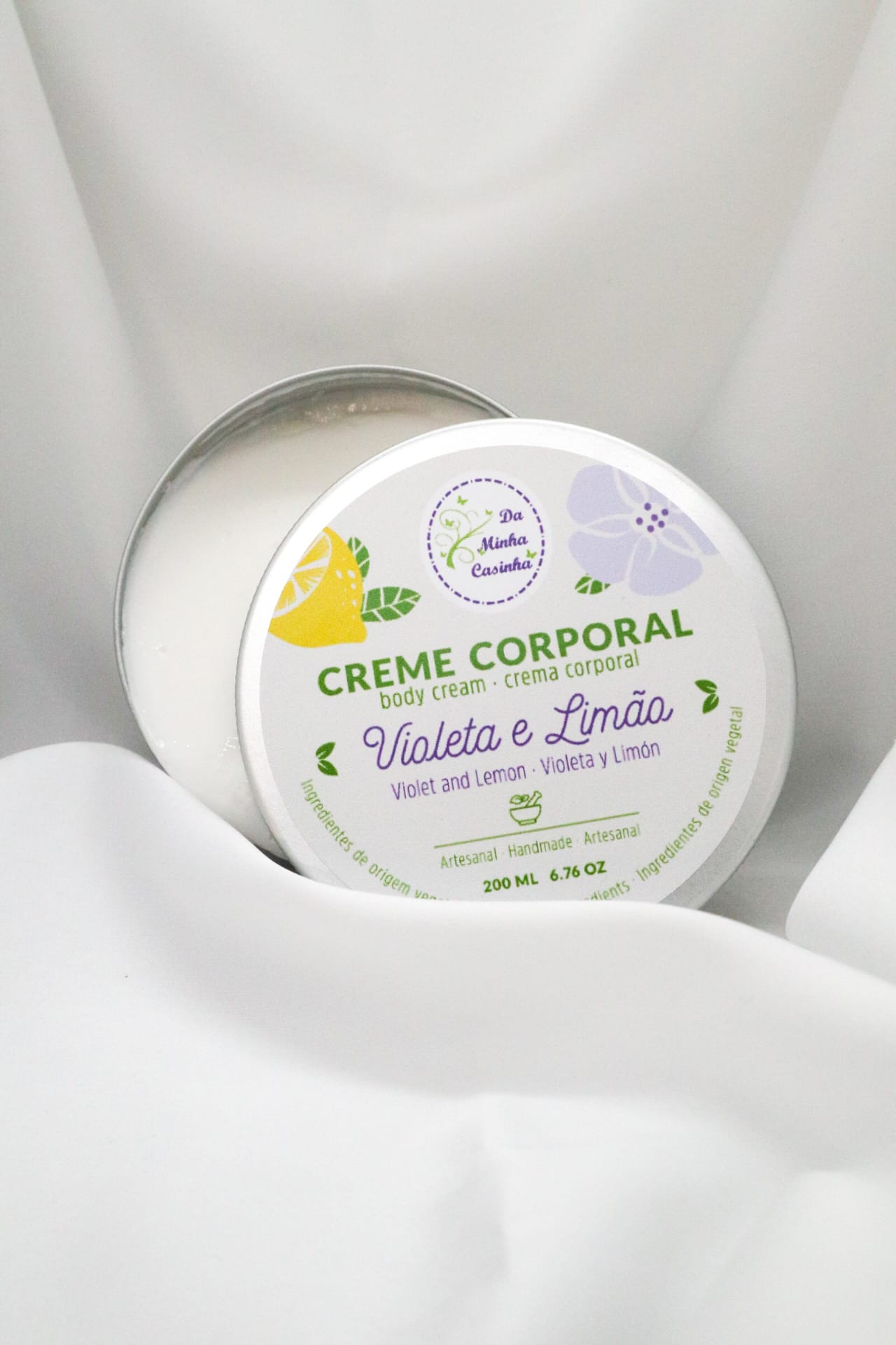 Creme Corpo Violeta e Limao 100ml