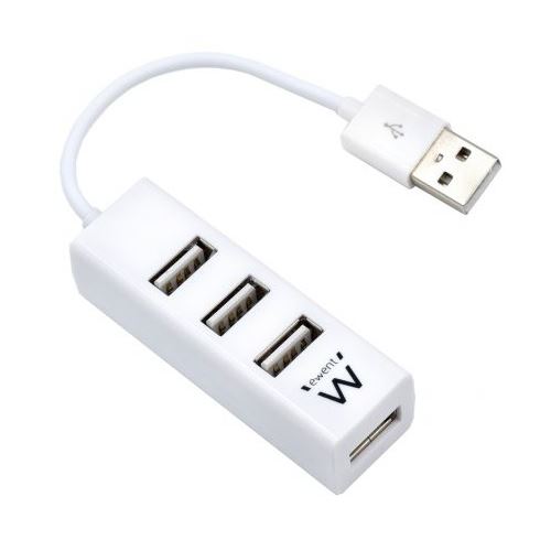MINI HUB USB 2.0 de 4 PORTAS 