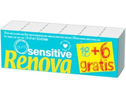 LENÇOS 18+6 SENSITIVE RENOVA