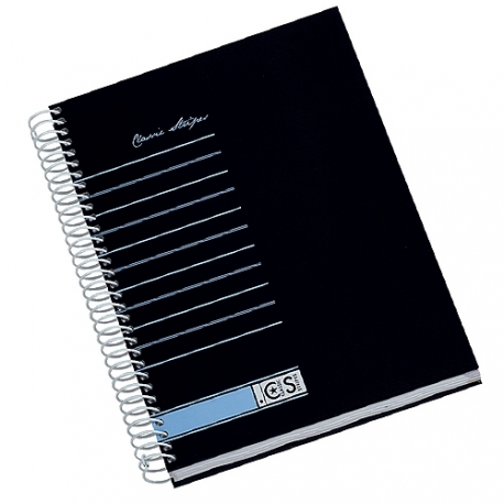 CADERNO A4 (PAUTADO/LINHAS) CAPA DURA ANCOR 120 FOLHAS / 70g