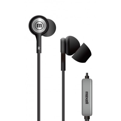 IN-EAR MAXELL EB STEREO W/MIC BLK 348120