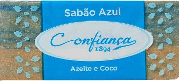 CONFIANÇA SABAO BARRA AZUL 400G