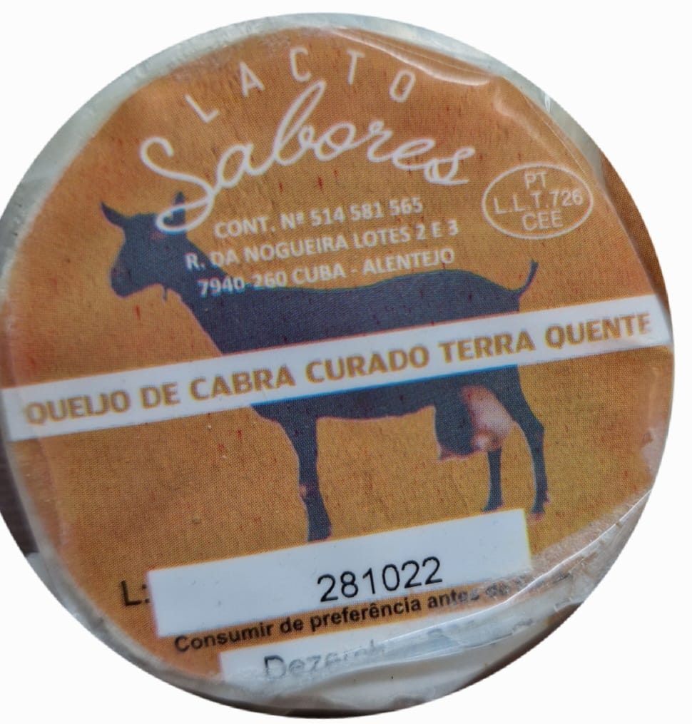 QUEIJO DE CABRA CURADO TERRA QUENTE LACTO SABORES (PACK 2UNID.) 