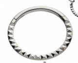 Argola corte quadrado lateral 8