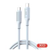 Cabo USB-C macho / USB-C macho 1m 60W PD azul 