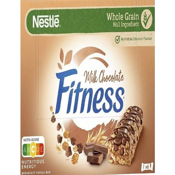 BARRAS CEREAIS FITNESS CHOC. LEITE 135G