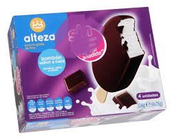 GELADO ALTEZA BOMBOM CHOCOLATE 4X120ML