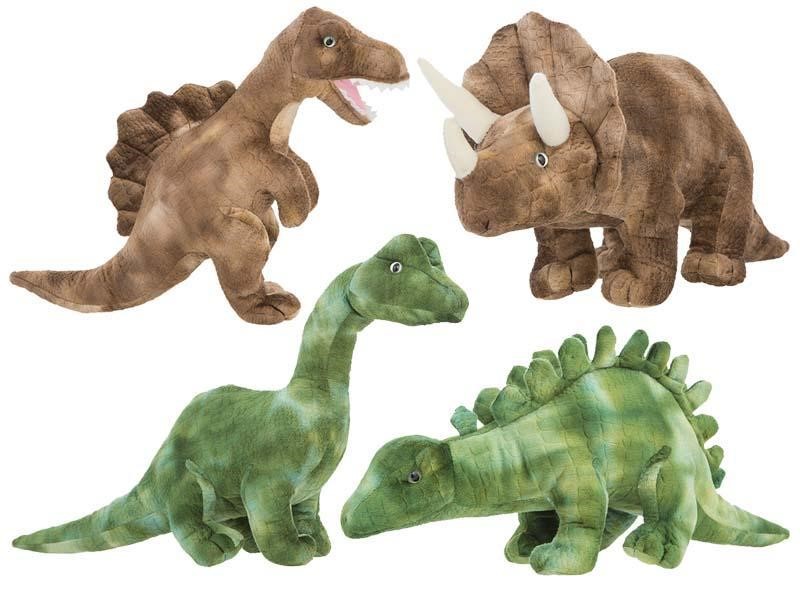 Peluches dinossauros sortidos 33 cm