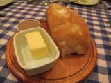Pão com manteiga