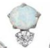 Ponto de Luz AURORA BOREAL com Brilho Gold