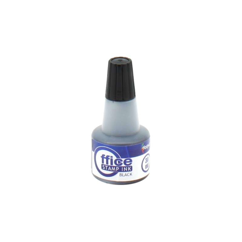 TINTA CARIMBO BORRACHA FORPUS PRETO (1/12)