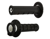 Punhos ODI Half-Waffle MX V2 Lock-On preto