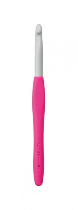 Agulha de crochet Clover Amour 8mm