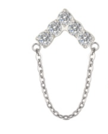 Piercing Boomerang Corrente